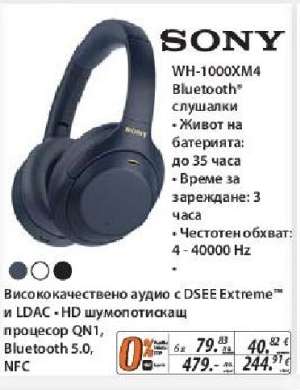 SONY WH-1000XM4