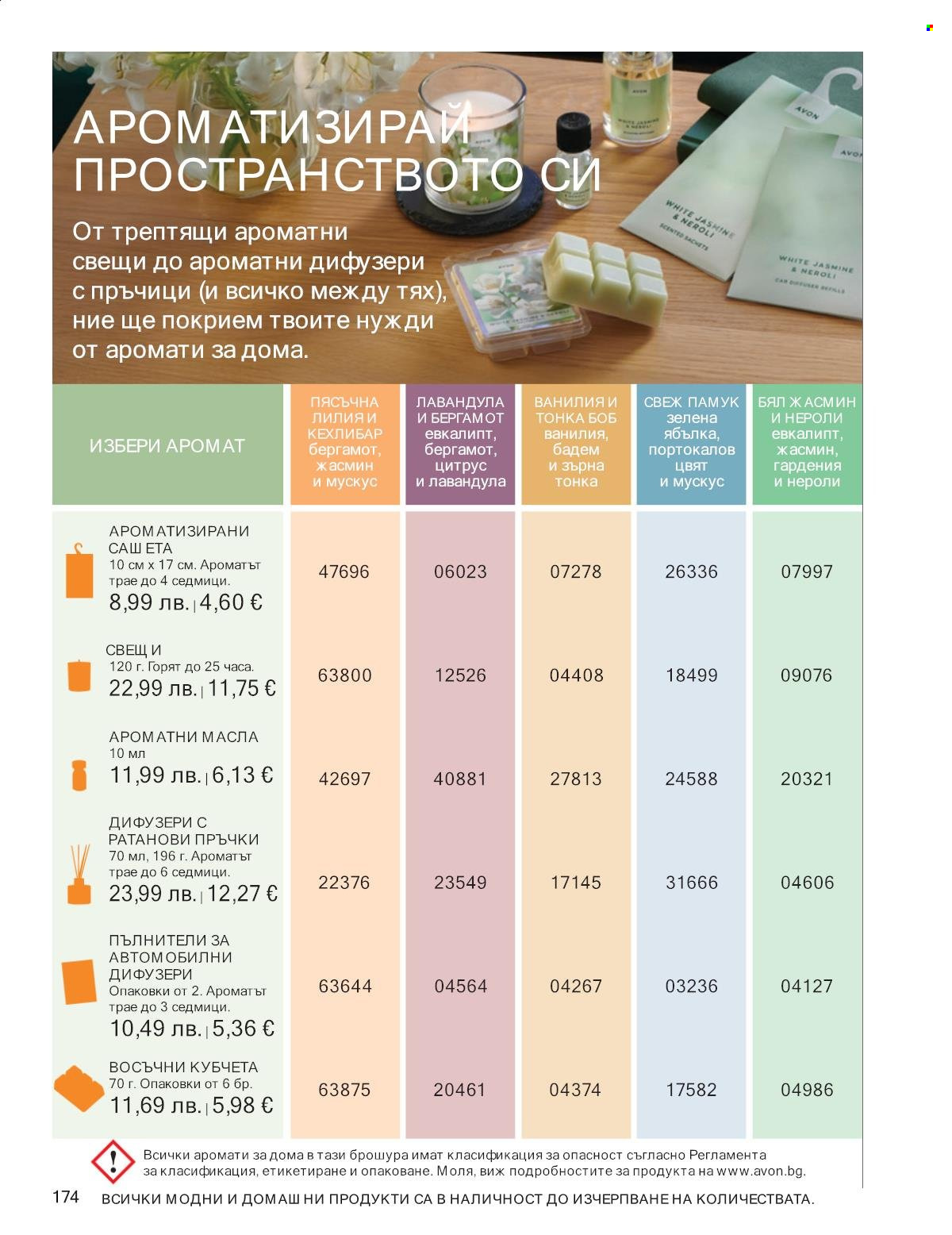 Брошура на Avon - 01.10.2025 - 31.10.2025. Страница 174