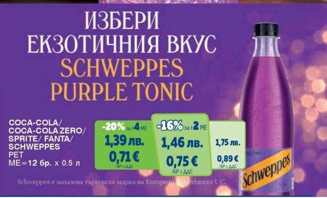 Schweppes Purple Tonic