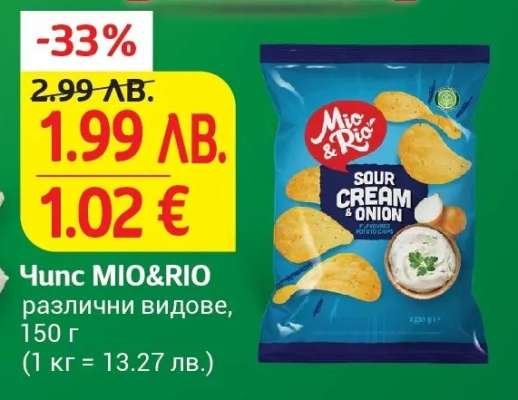 Чипс MIO&RIO