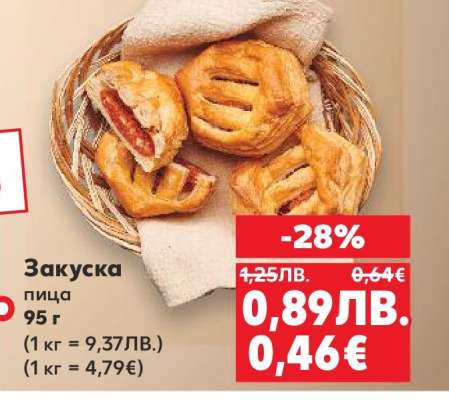 Закуска Пица