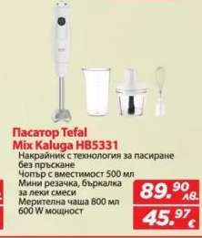 Пасатор Tefal Mix Kaluga HB5331