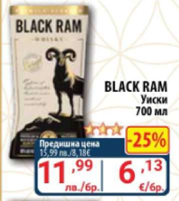 BLACK RAM Уиски