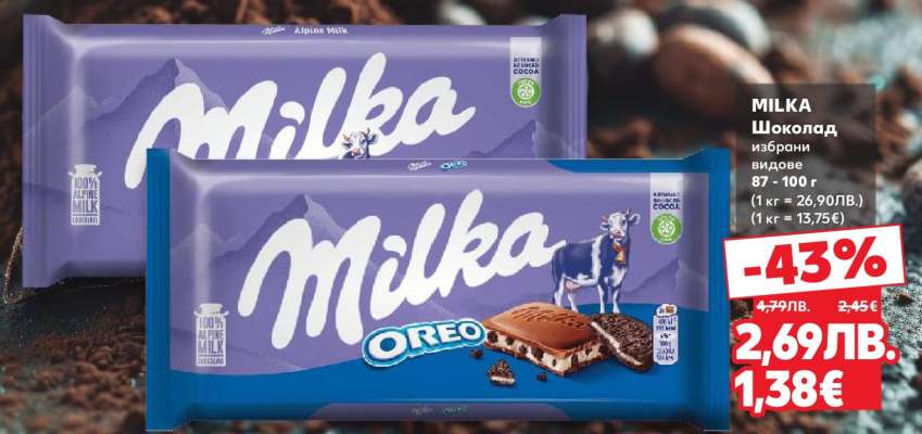 MILKA Шоколад