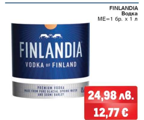 FINLANDIA Водка