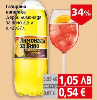 Дерби лимонада за Вино