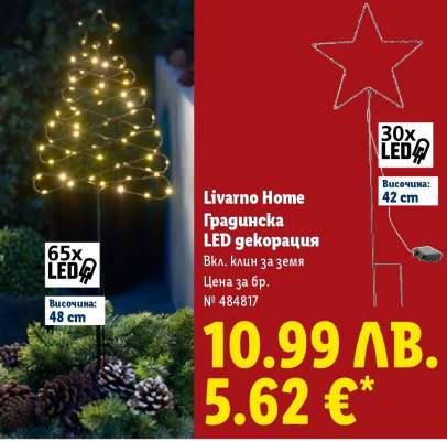 Livarno Home Градинска LED декорация