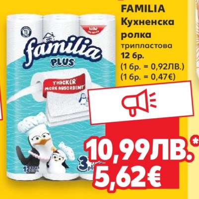 FAMILIA Кухненска ролка