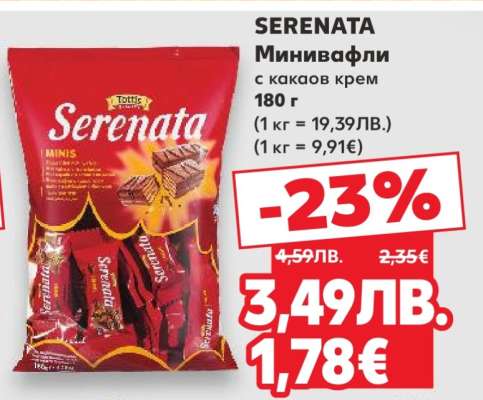 SERENATA Минивафли