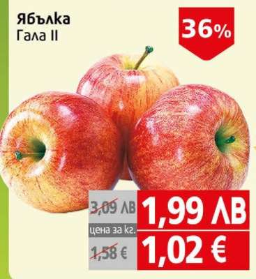 Ябълка Гала II