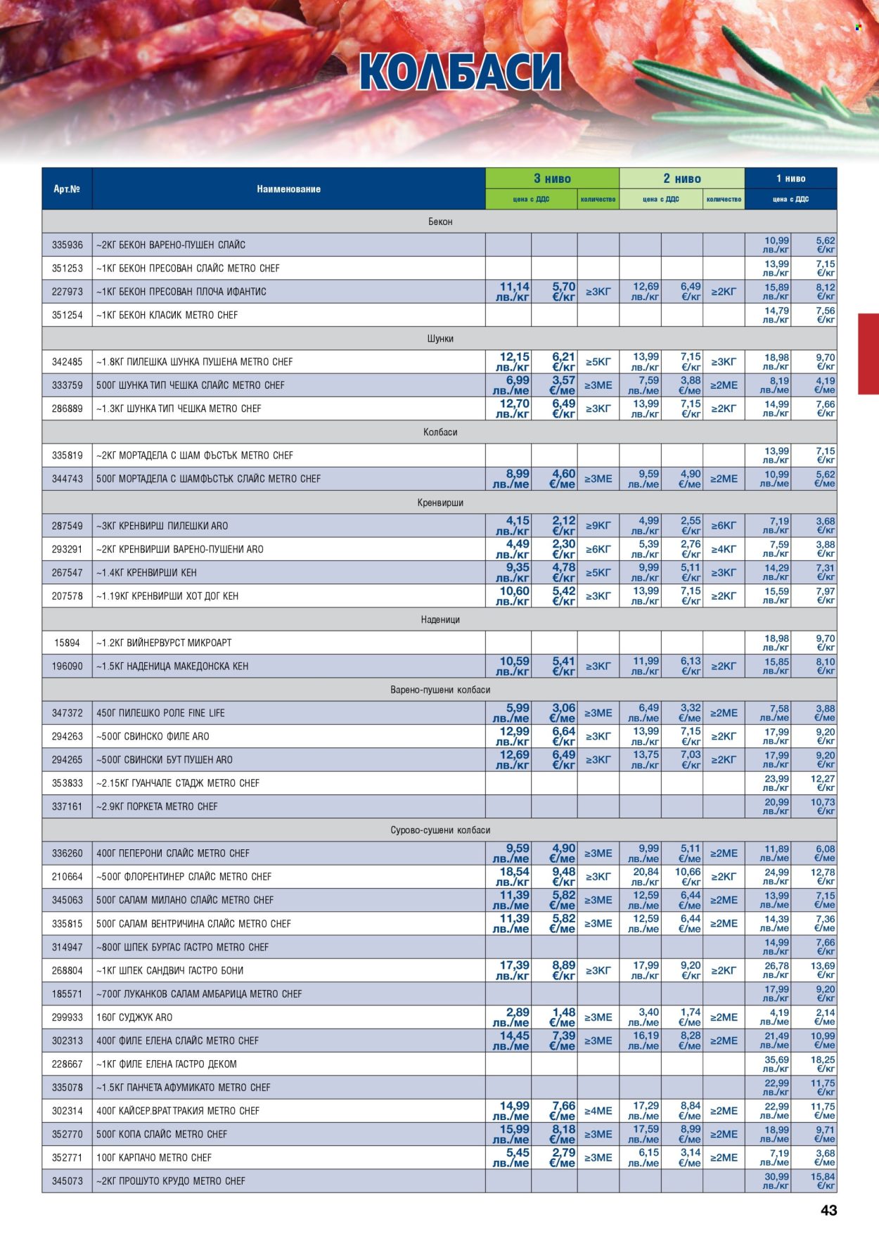 Брошура на МЕТРО - 01.11.2025 - 31.01.2026. Страница 43