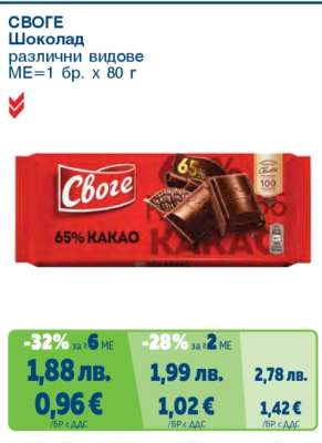 Своге Шоколад