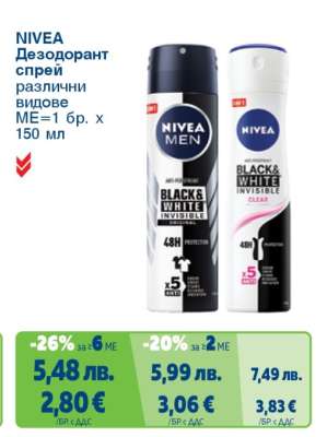 NIVEA Дезодорант спрей