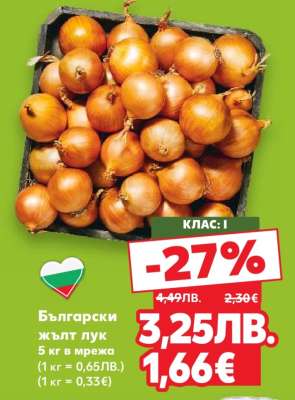 Български жълт лук