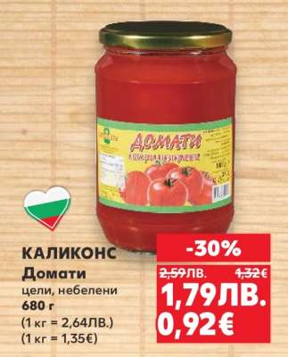 КАЛИКОНС Домати