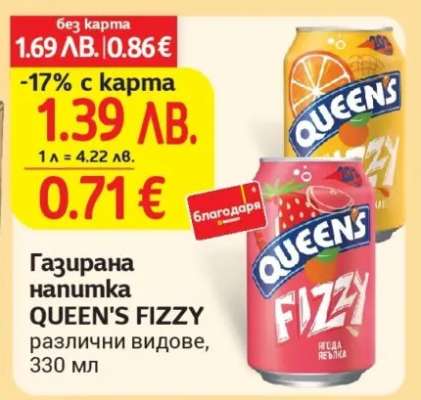 QUEEN'S FIZZY