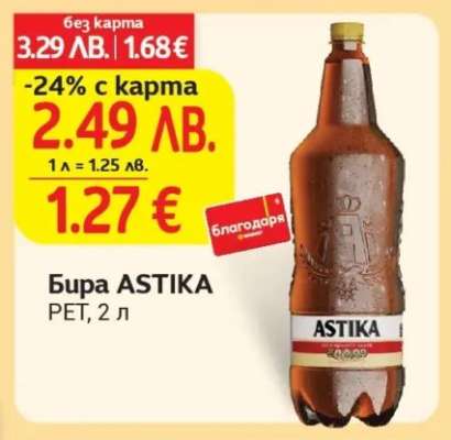 Бира ASTIKA