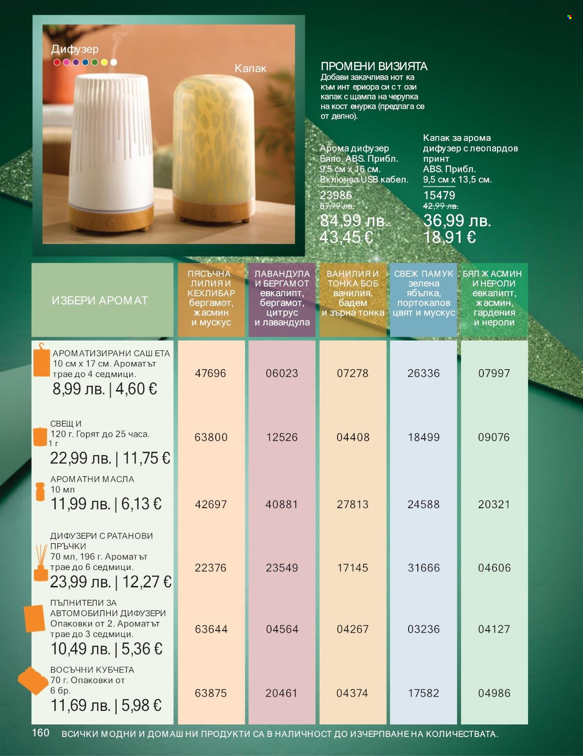 Брошура на Avon - 01.11.2025 - 30.11.2025. Страница 160