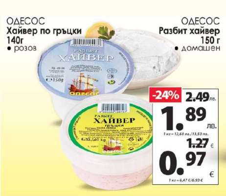 ОДЕСОС Хайвер по гръцки