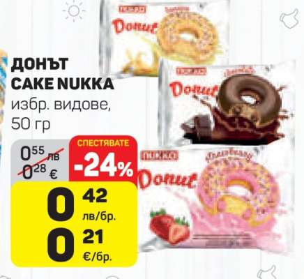 ДОНЪТ CAKE NUKKA