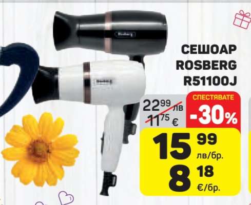 Сешоар Rosberg R51100J