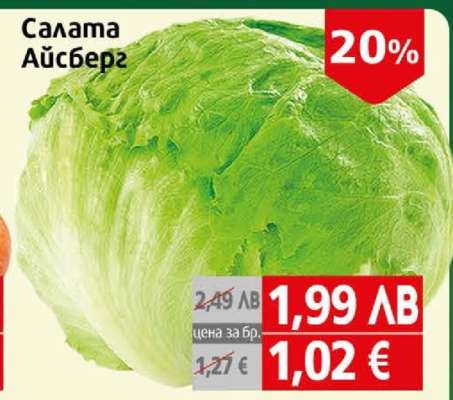 Салата Айсберг