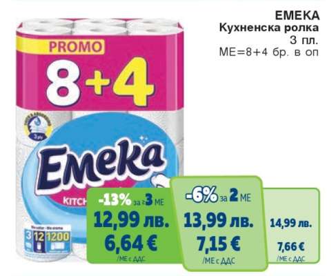 EMEKA Кухненска ролка