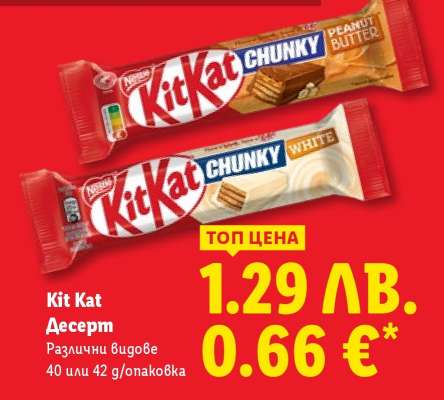 KIT KAT Десерт