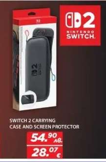 SWITCH 2 CARRYING CASE AND SCREEN PROTECTOR