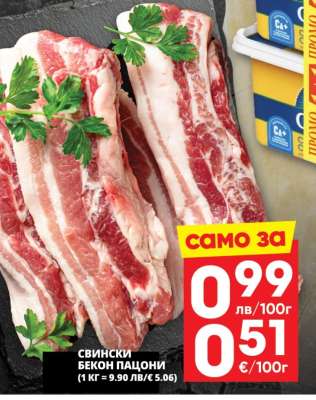 Свински бекон пацони