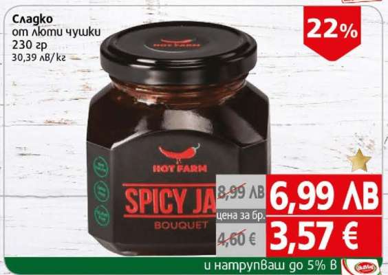 Сладко от люти чушки