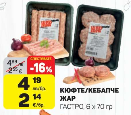 Кюфте/Кебапче Жар