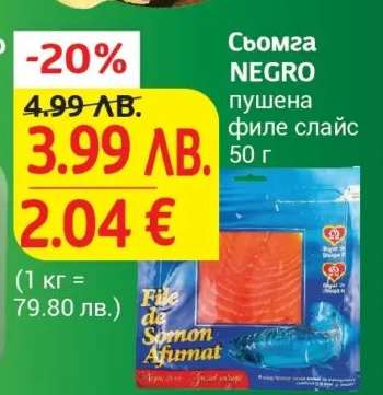 Сьомга NEGRO