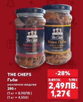 THE CHEFS Гъби