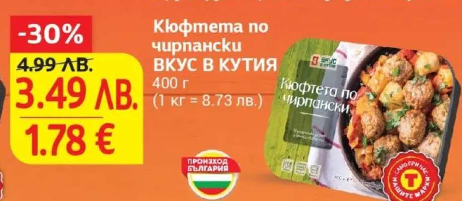 Кюфтета по Чирпански