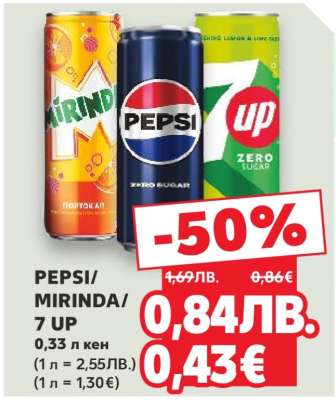 PEPSI/ MIRINDA/ 7 UP