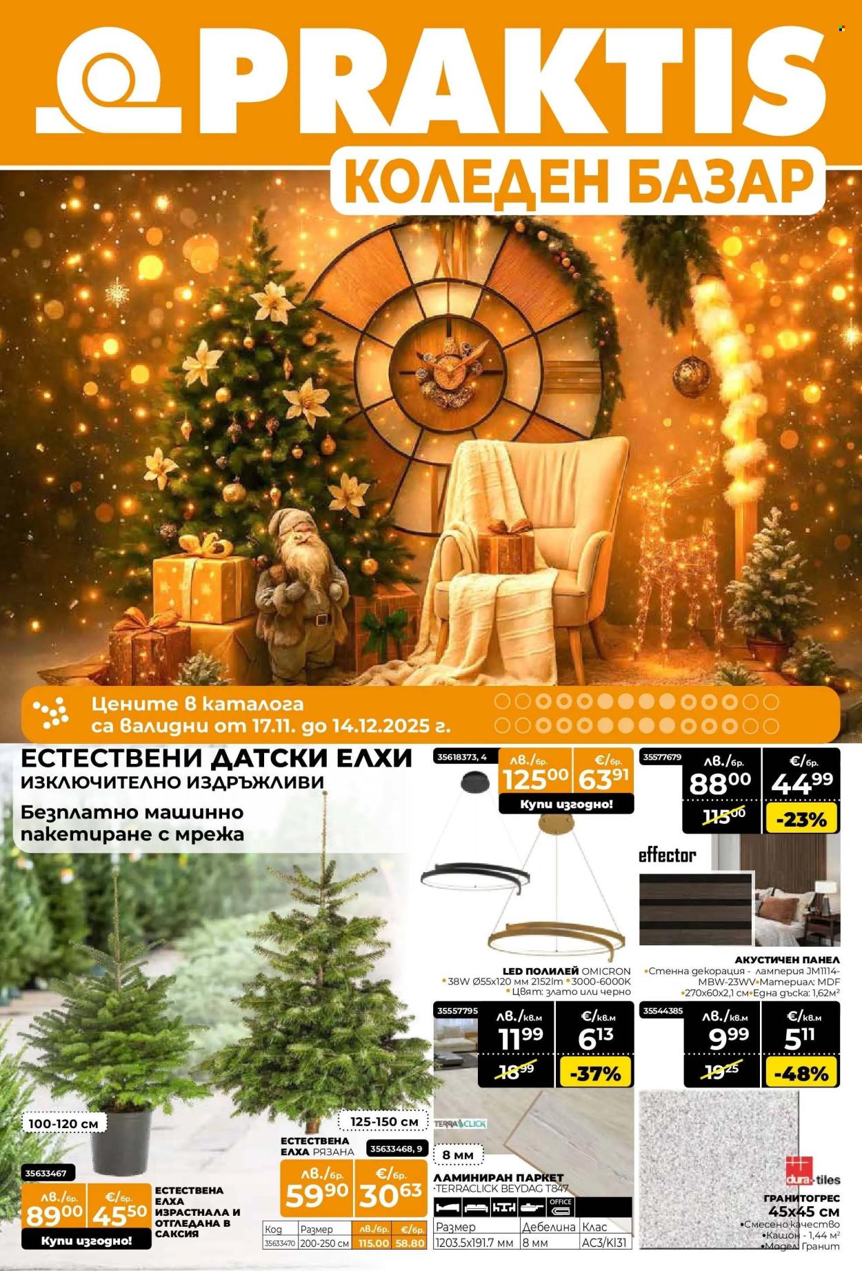 Брошура на Практис - 17.11.2025 - 14.12.2025. Страница 1