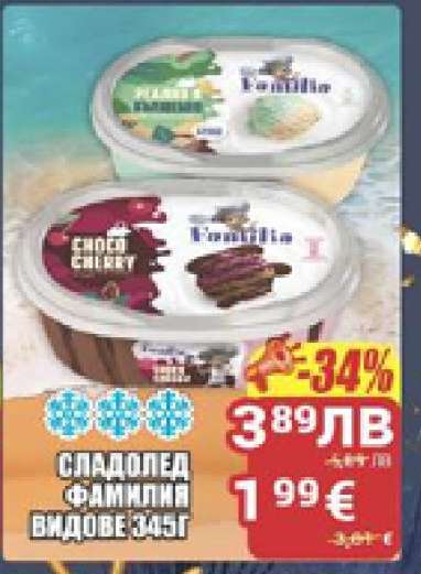 Сладолед Фамилия