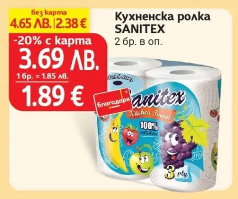 Кухненска ролка SANITEX