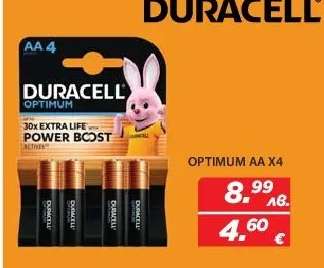 DURACELL OPTIMUM AA X4