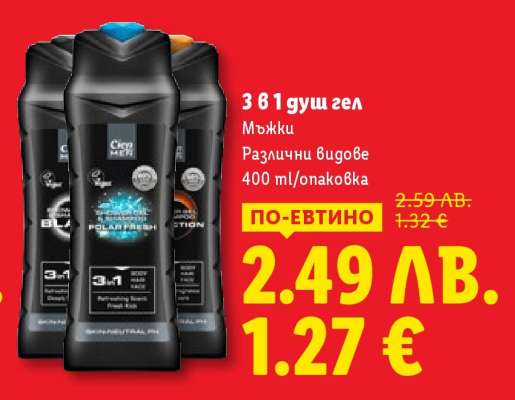 3 в 1 душ гел
