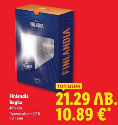 FINLANDIA Водка