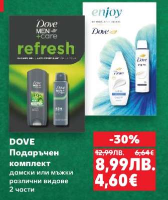 DOVE Подаръчен комплект