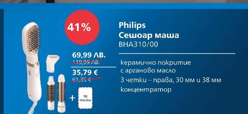Philips Сешоар маша BHA310/00