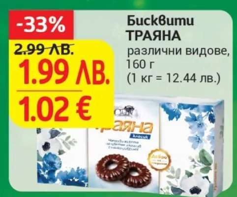 Бисквити ТРАЯНА