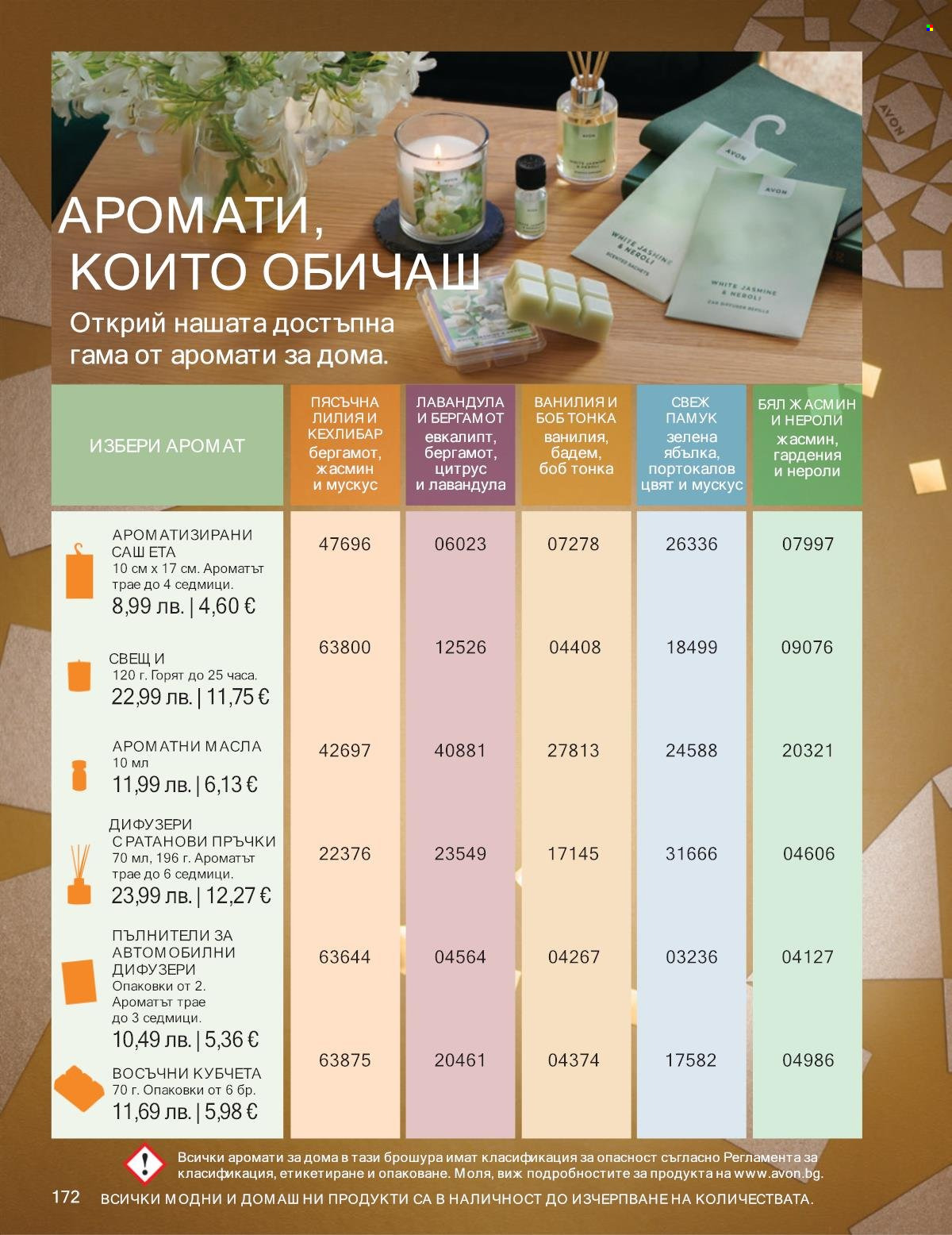 Брошура на Avon - 01.12.2025 - 31.12.2025. Страница 172