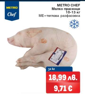 METRO CHEF Малко прасенце