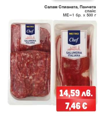 Салам Спианата, Панчета