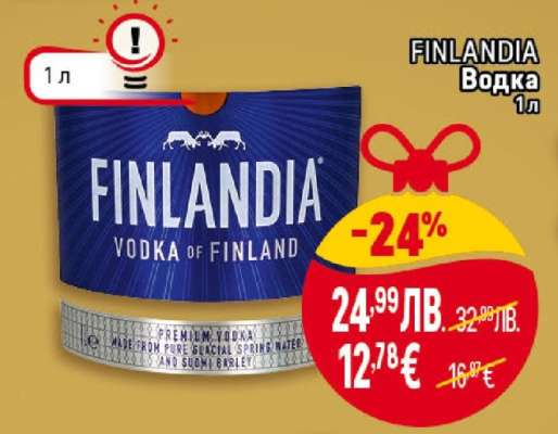 FINLANDIA Водка