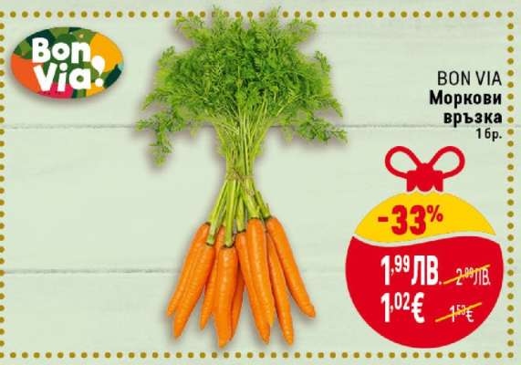 BON VIA Моркови връзка
